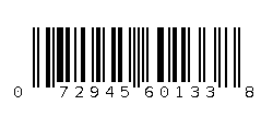 072945601338 Barcode