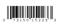 073150152233 Barcode