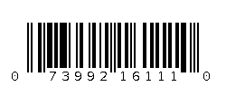 073992161110 Barcode