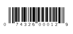 074326000129 Barcode