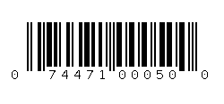 074471000500 Barcode