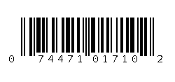 074471017102 Barcode