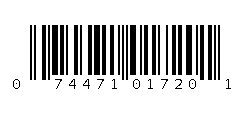 074471017201 Barcode