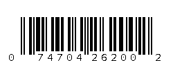 074704262002 Barcode