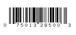 075013285003 Barcode