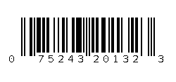 075243201323 Barcode