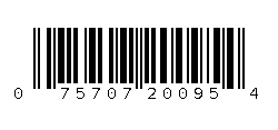 075707200954 Barcode
