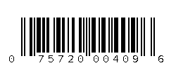 075720004096 Barcode