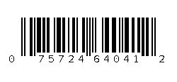 075724640412 Barcode
