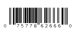075778626660 Barcode