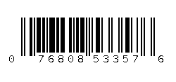 076808533576 Barcode