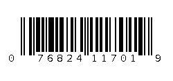 076824117019 Barcode