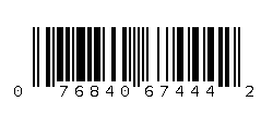 076840674442 Barcode