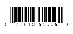 077013615590 Barcode