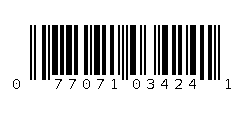 077071034241 Barcode