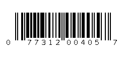 077312004057 Barcode