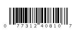 077312408107 Barcode