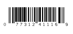 077312411169 Barcode