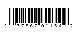 077567001542 Barcode