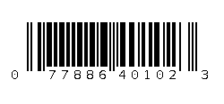 077886401023 Barcode