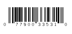 077900335310 Barcode