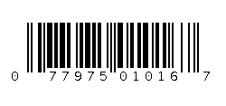 077975010167 Barcode