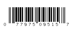 077975095157 Barcode