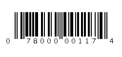 078000001174 Barcode