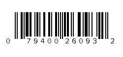 079400260932 Barcode