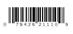 079426211109 Barcode