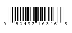 080432103463 Barcode