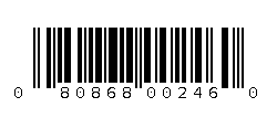 080868002460 Barcode
