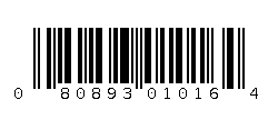 080893010164 Barcode