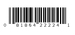 081864222241 Barcode