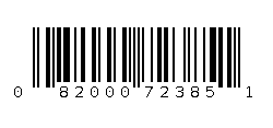 082000723851 Barcode