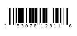 083078123116 Barcode