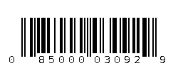 085000030929 Barcode
