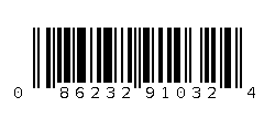 086232910324 Barcode