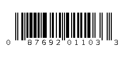 087692011033 Barcode