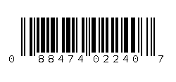 088474022407 Barcode