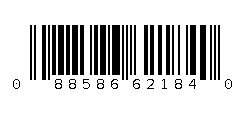 088586621840 Barcode