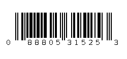 088805315253 Barcode