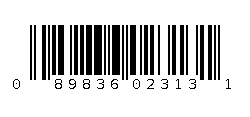 089836023131 Barcode