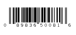 089836500816 Barcode