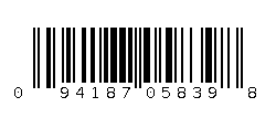 094187058398 Barcode