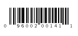 096002001411 Barcode