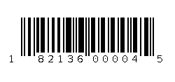 182136000045 Barcode