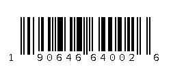 190646640026 Barcode