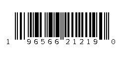 196566212190 Barcode