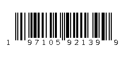197105921399 Barcode